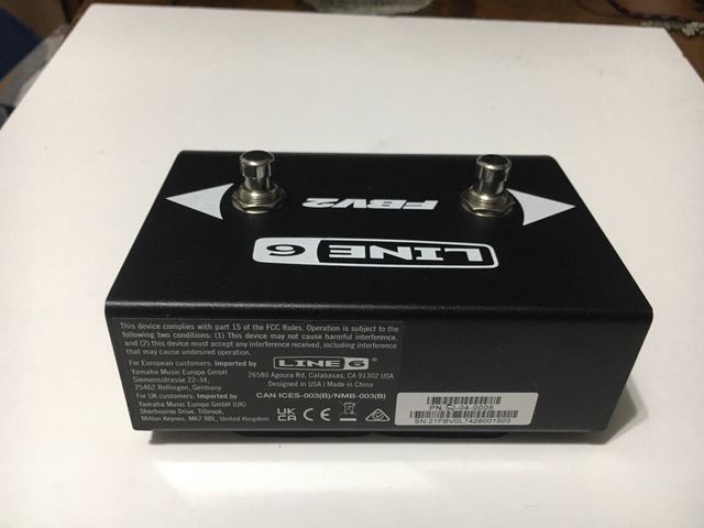 Pedal Line 6 FBV2