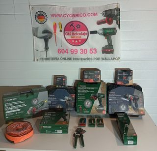 Lote Herramientas Parkside profesional