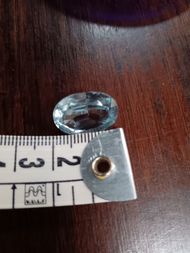 Topazio Azzurro e Bianco