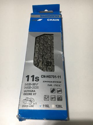 Cadena Shimano CN-HG701-11 11s 116L