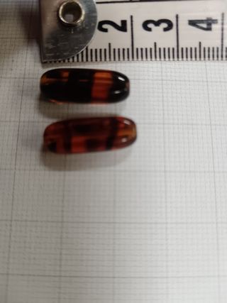 Pietrine color ambra e trasparenti