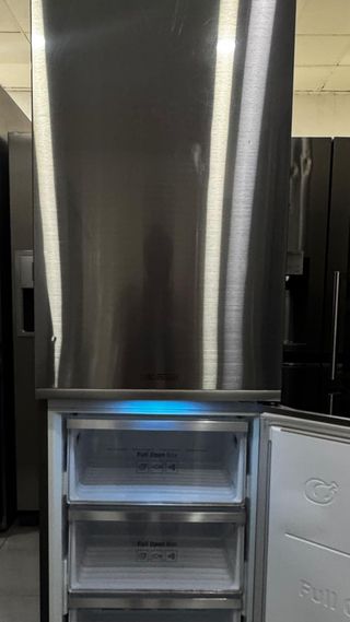 FRIGORÍFICO COMBI NO FROST MARCA SAMSUNG EN INOX 