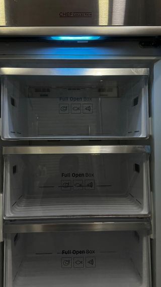 FRIGORÍFICO COMBI NO FROST MARCA SAMSUNG EN INOX 