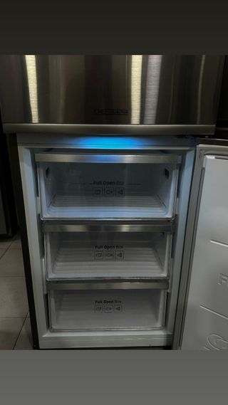 FRIGORÍFICO COMBI NO FROST MARCA SAMSUNG EN INOX 