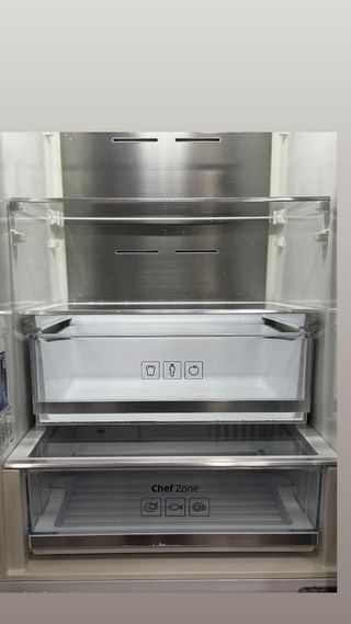 FRIGORÍFICO COMBI NO FROST MARCA SAMSUNG EN INOX 