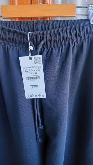 Pantalón Zara Mujer Negro Talla XL