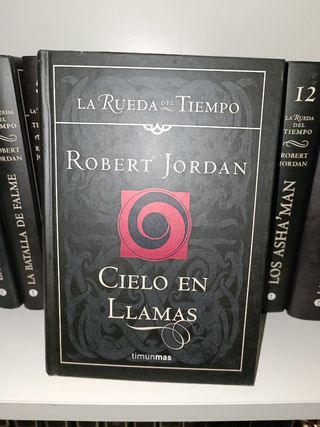 libros 2 a 10 y 12 y 13 de la Rueda del Tiempo