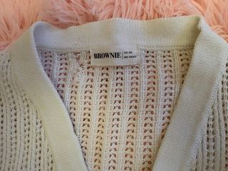 Chaqueta Brownie Blanca Talla XS