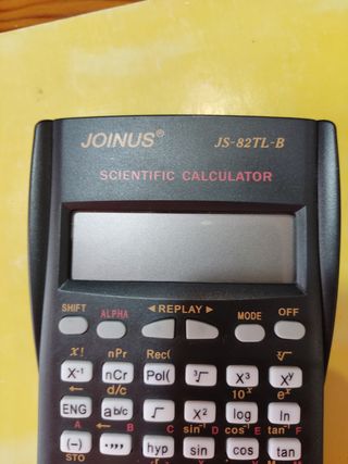 Calculadora Científica Joinus JS-82TL-B con tapa
