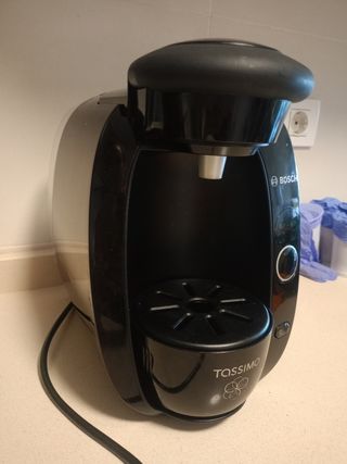 Cafetera Tassimo Bosch Negra