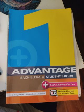 Libro de inglés, 1° bachillerato.