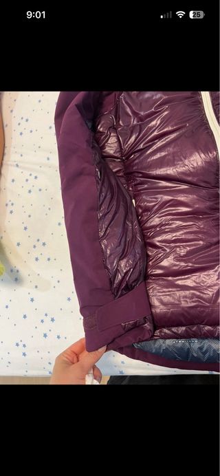 Abrigo Columbia Titanium Morado