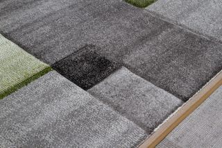 Tappeto Moderno TIMELAPSE GREY GREEN 230x160 CM