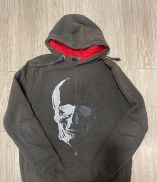 Sudadera con estampado calavera talla L