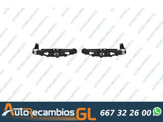 KIT SOPORTES PARAGOLPES TRASERO (DERECHO + IZQUIERDO) PEUGEOT 208 2019-