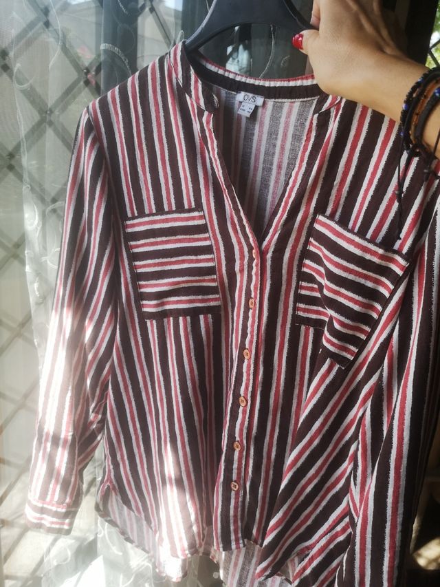 Camicia donna OVS a righe taglia M