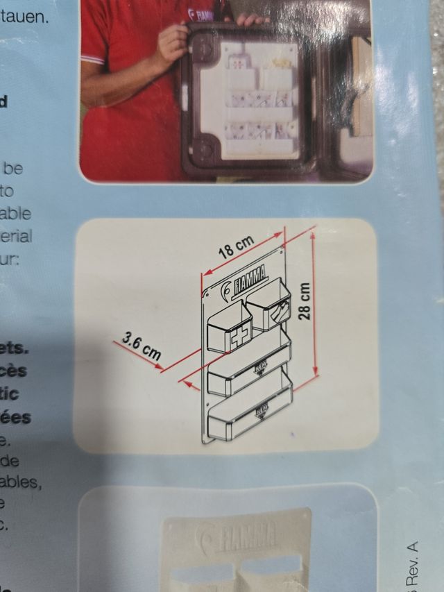 Organizador Fiamma Pocket Kassett