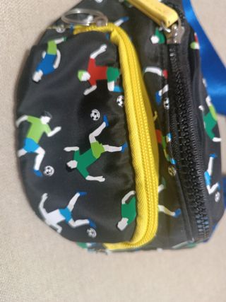 Riñonera infantil fútbol multicolor