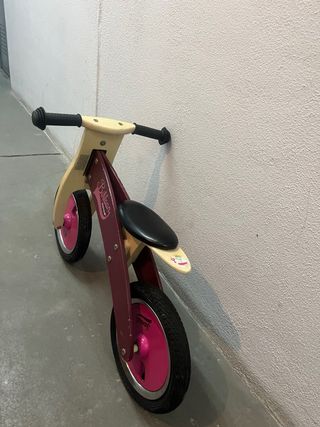 Bicicleta de madera Janod sin pedales