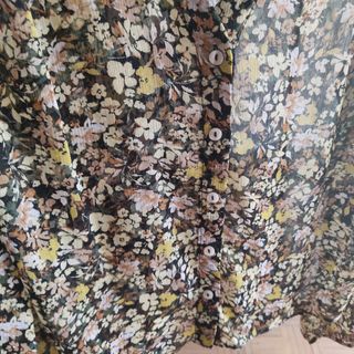 Camisa transparente floral Primark Talla M