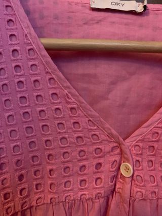 Blusa CKV rosa talla única