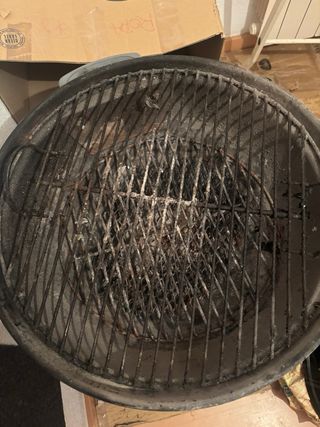 Barbacoa Weber Negra y Plateada