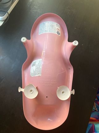 Reductor bañera bebé rosa