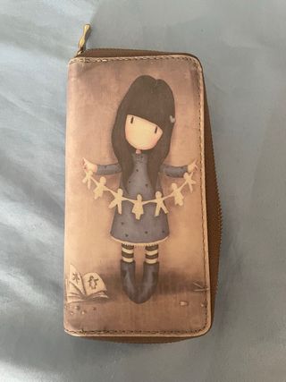 Cartera Gorjuss niña con monederos