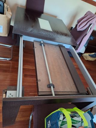 Mesa de comedor extensible madera