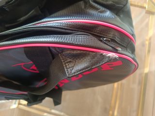 Paletero Dunlop Negro/Rosa