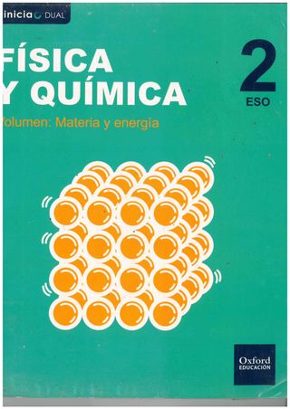 Inicia Física y Química. 2.º ESO. Libro del alu...