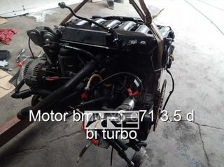 Motor bmw x6 e71 3.5 d bi turbo.