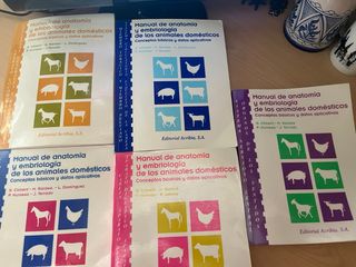 Manual de anatomía y biología de animales domestic