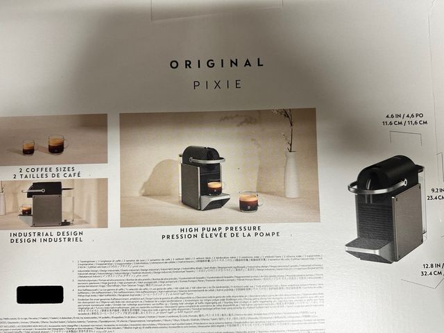 Cafetera Nespresso Pixie