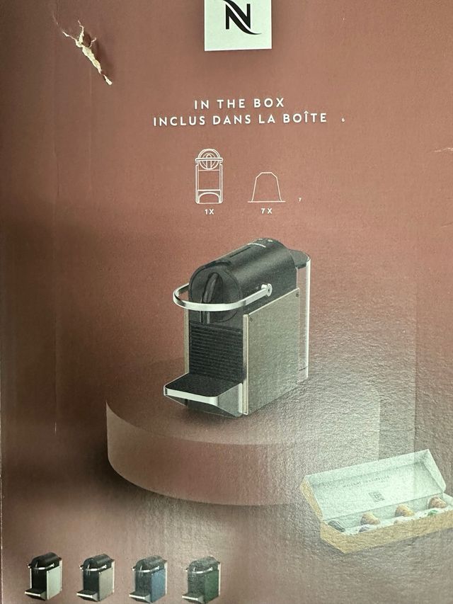 Cafetera Nespresso Pixie