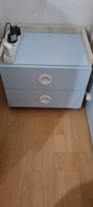 Cama nido individual + mesita de noche