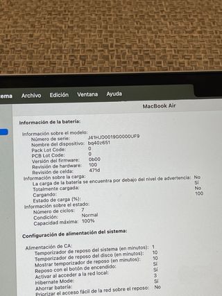 MacBook Air 13’ M4 Sky Blue