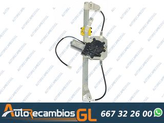 ELEVALUNAS ELECTRICO DELANTERO IZQUIERDO (CON MOTOR) 2PIN CITROEN NEMO 2008-