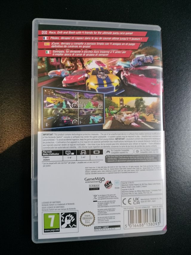 Cruis'n Blast Nintendo Switch