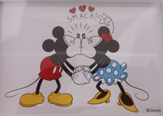 Cornice portafoto Topolino e Minnie Disney