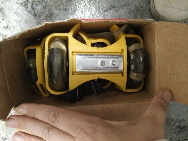 Ruedas Flashing Rollers para zapatillas.