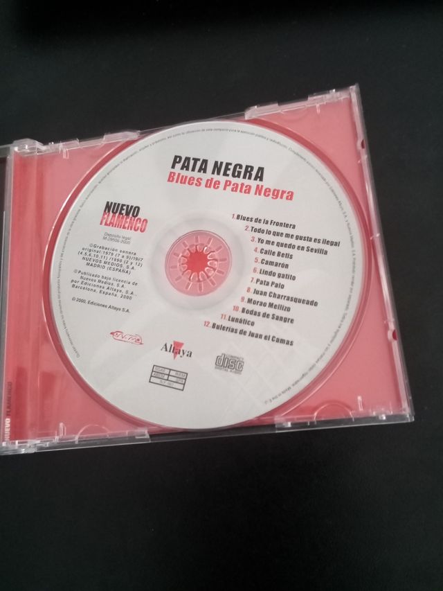 Pata Negra - Blues di Pata Negra CD+Camarón K7.