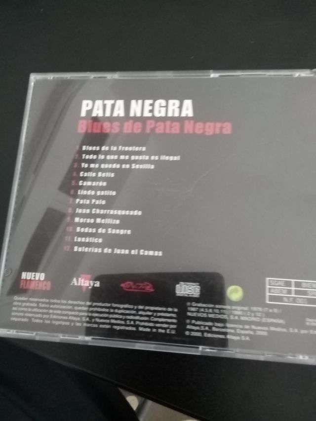 Pata Negra - Blues di Pata Negra CD+Camarón K7.