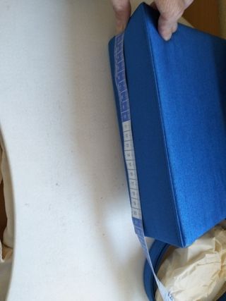 Bolso fiesta azulón