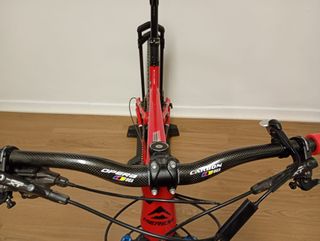 29" Mountain bike full suspensión carbon 