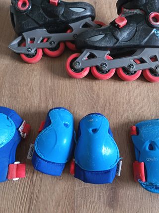 Protecciones Patinaje Decathlon