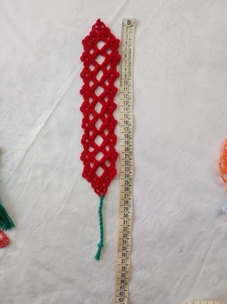 Segnalibro uncinetto fatti a mano