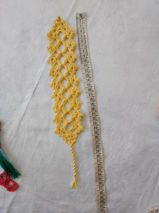 Segnalibro uncinetto fatti a mano