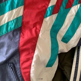 Casaco Vintage Adidas Colorido
