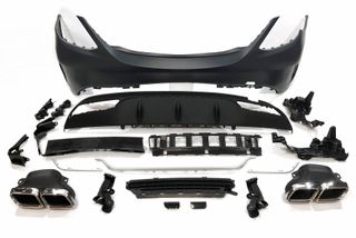 Paragolpes Trasero Mercedes W205 2014-2018 4P